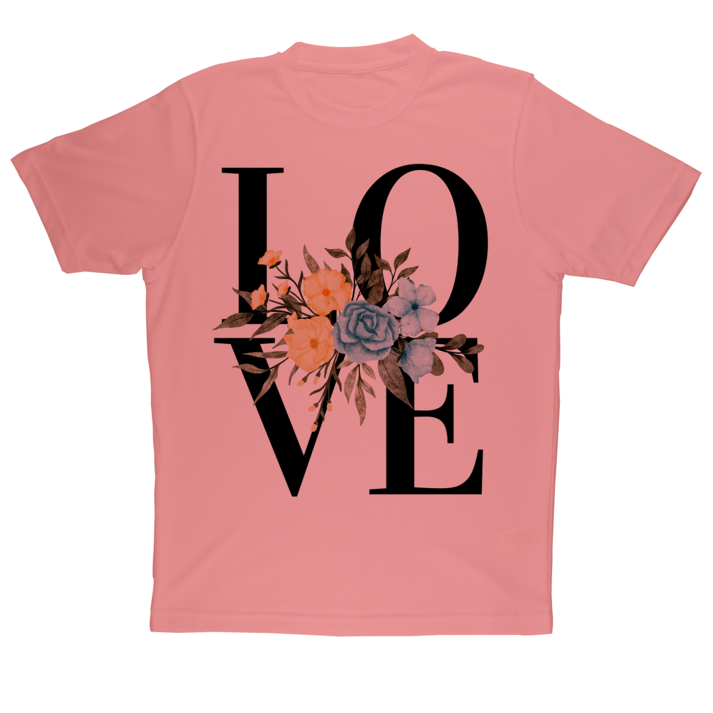Love Collection Sublimation Performance Adult T-Shirt - Freebohochic