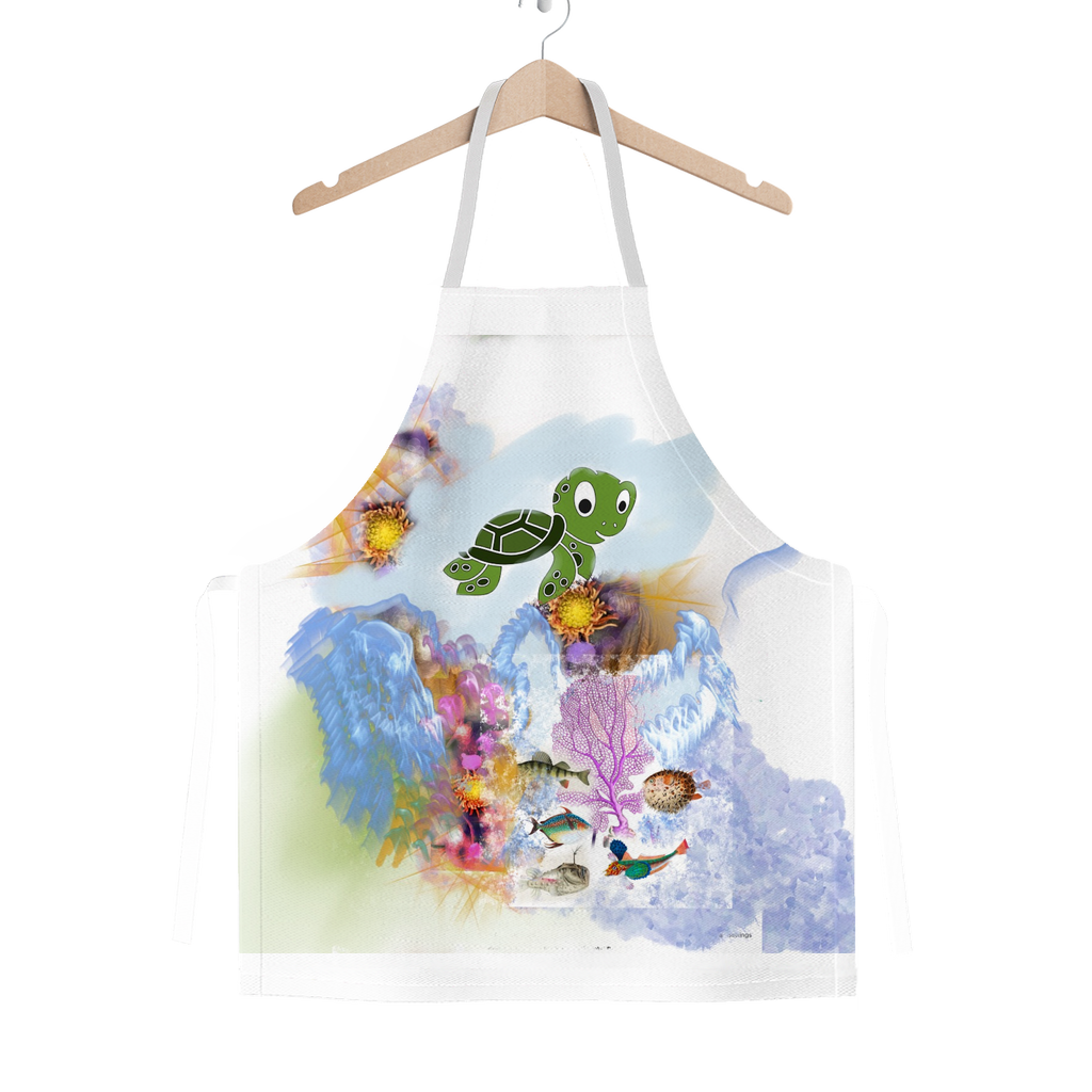 Under the Sea Classic Sublimation Adult Apron - Freebohochic