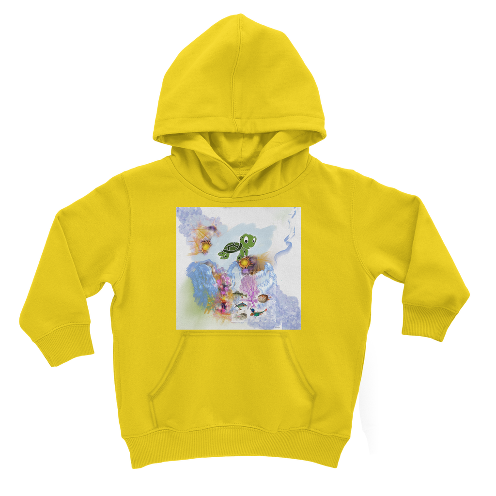 Under the Sea Classic Kids Hoodie - Freebohochic