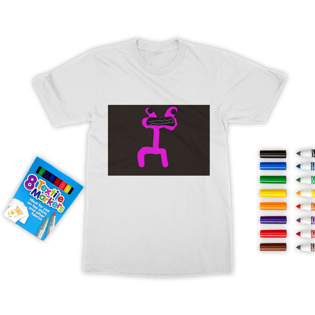 Pink Colouring T-Shirt - Freebohochic