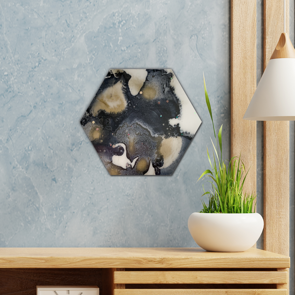 Abstract in Flow Wall Tile - Freebohochic