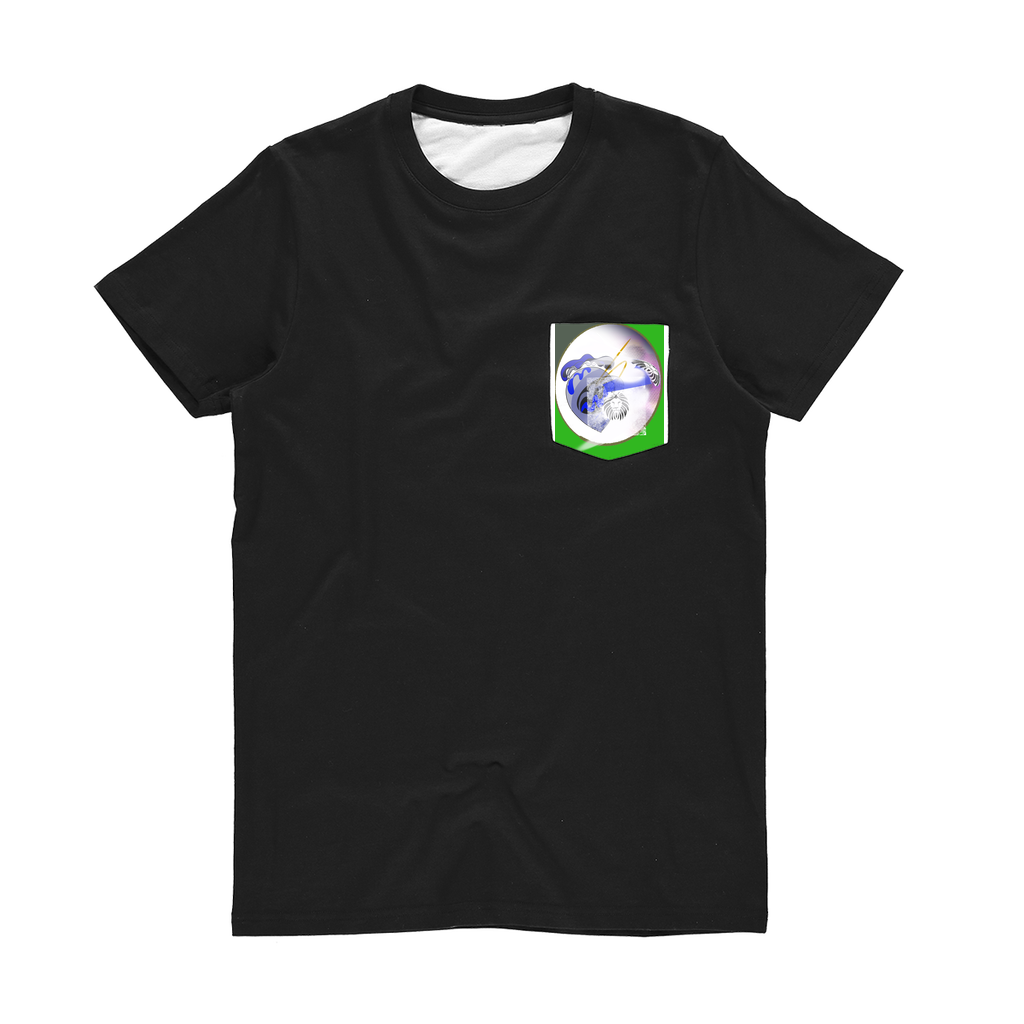 The Lion Classic Sublimation Pocket T-Shirt - Freebohochic