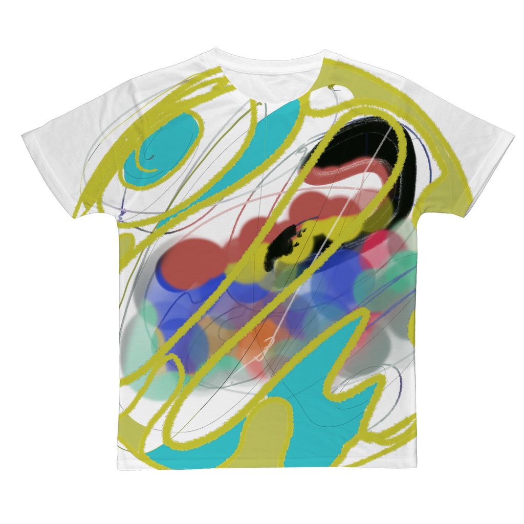 Boho in Circle Boro Design Unisex T-Shirt - Freebohochic