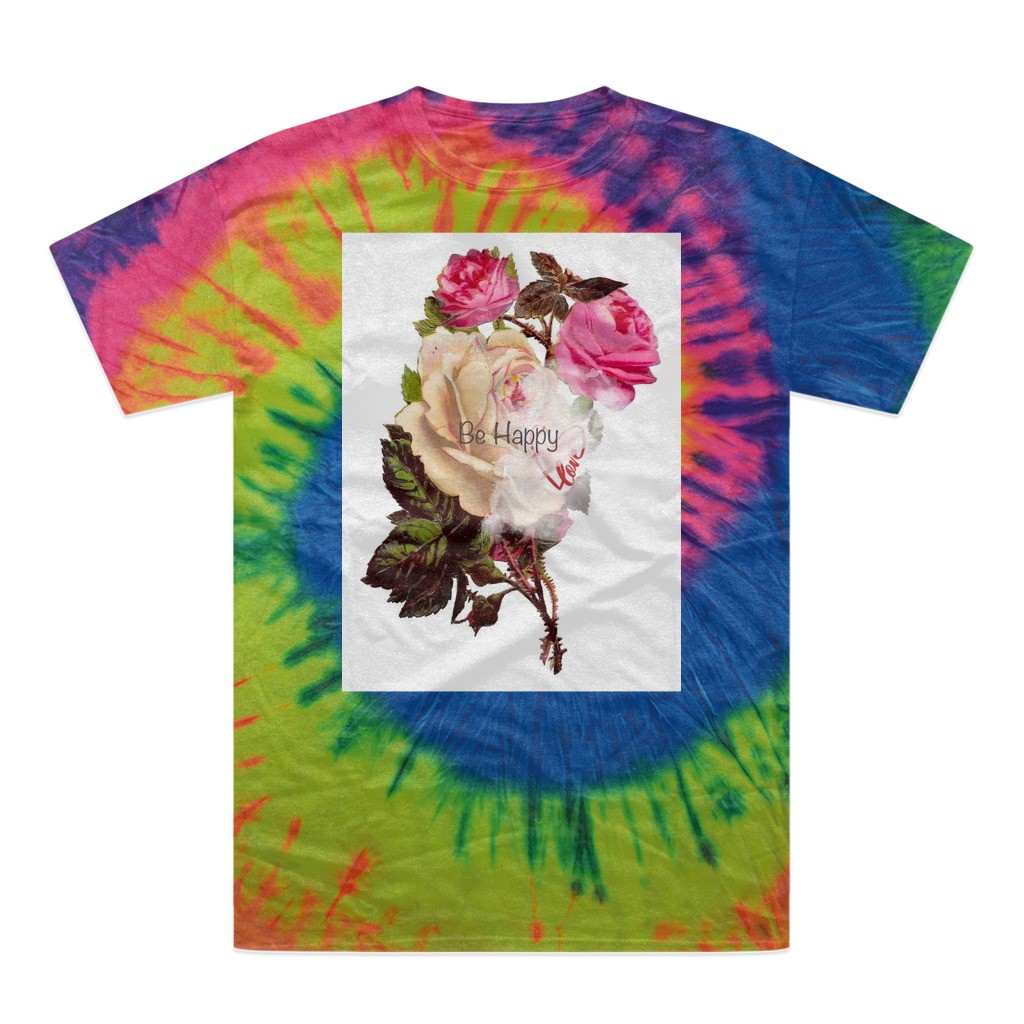 Rose Collection Tie-Dye T-Shirt - Freebohochic