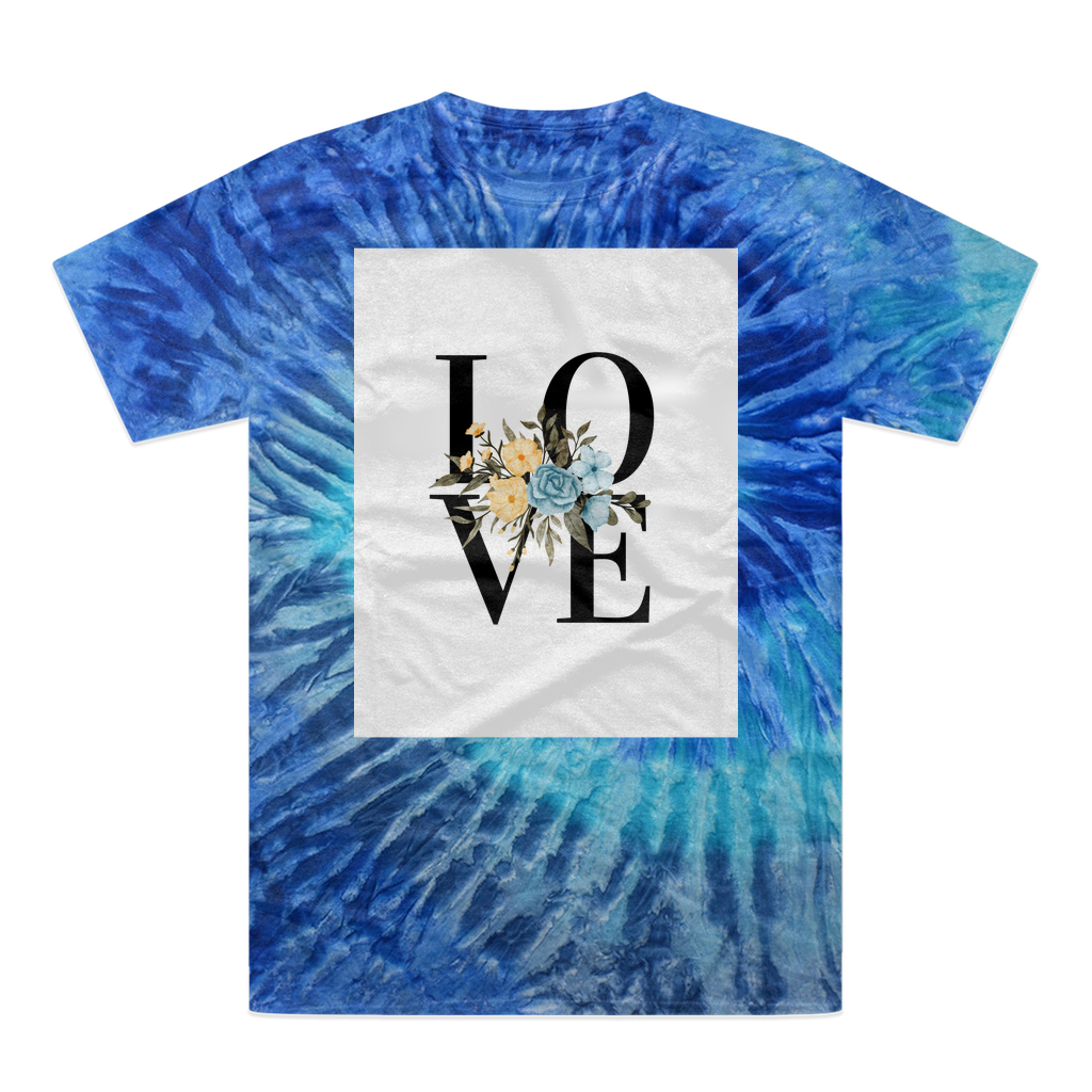 Love Collection Tie-Dye T-Shirt - Freebohochic