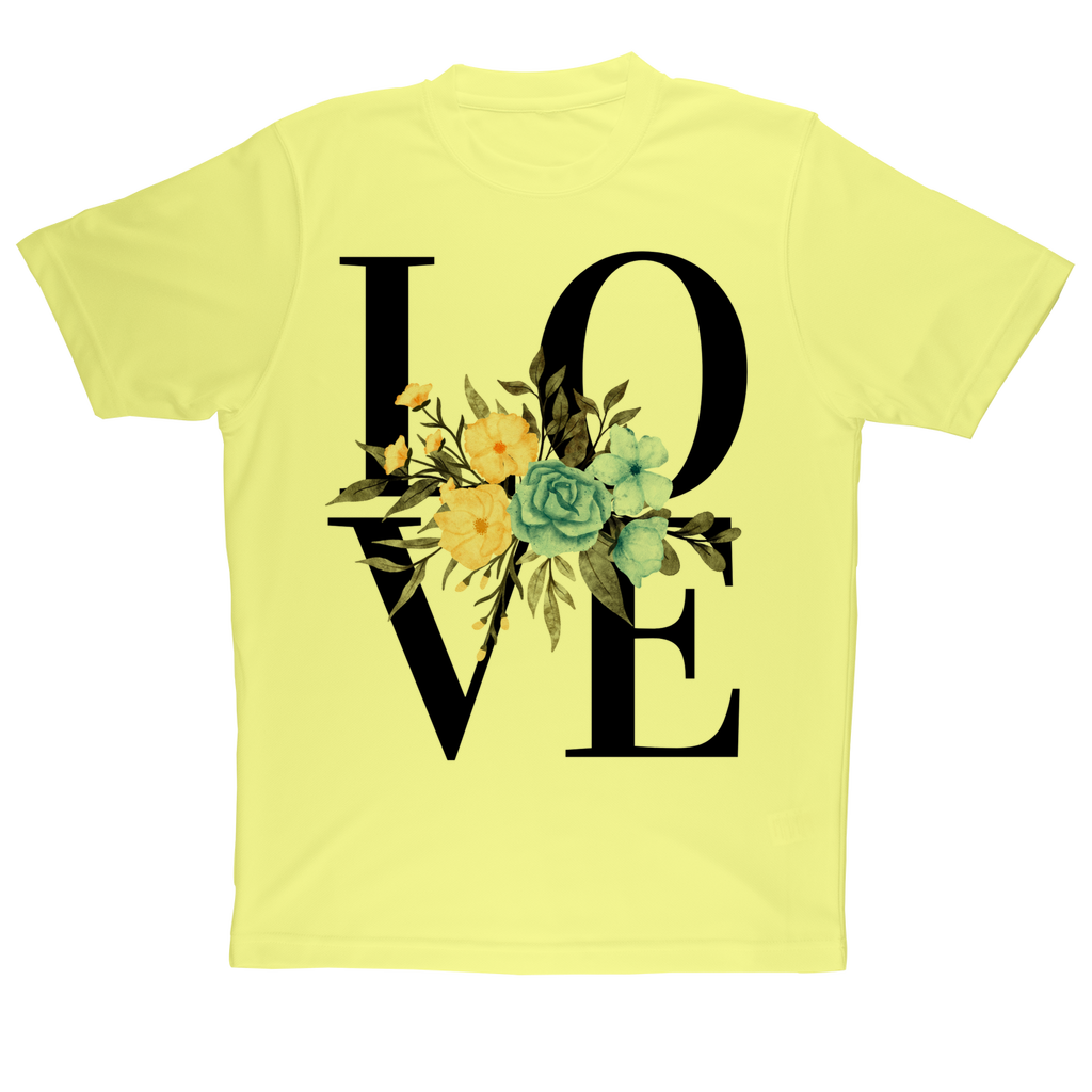Love Collection Sublimation Performance Adult T-Shirt - Freebohochic
