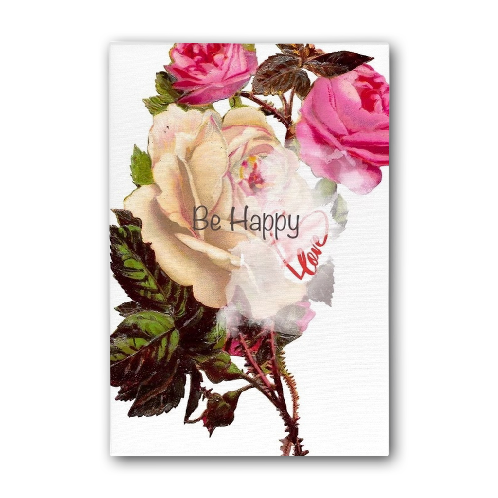 Rose Collection Premium Stretched Canvas - Freebohochic