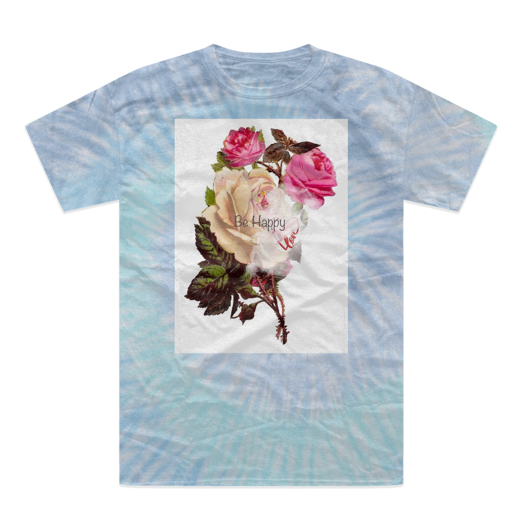 Rose Collection Tie-Dye T-Shirt - Freebohochic