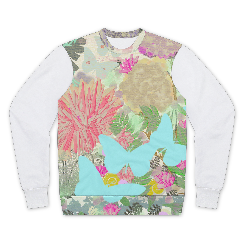 Rose Collection Premium Cut and Sew Sublimation Unisex Sweatshirt - Freebohochic