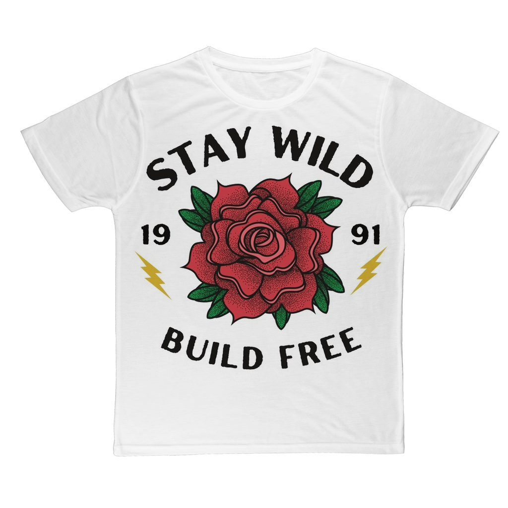 Stay Wild Collection Tshirt - Freebohochic