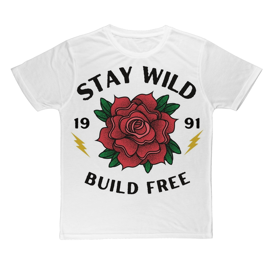Stay Wild Collection Tshirt - Freebohochic
