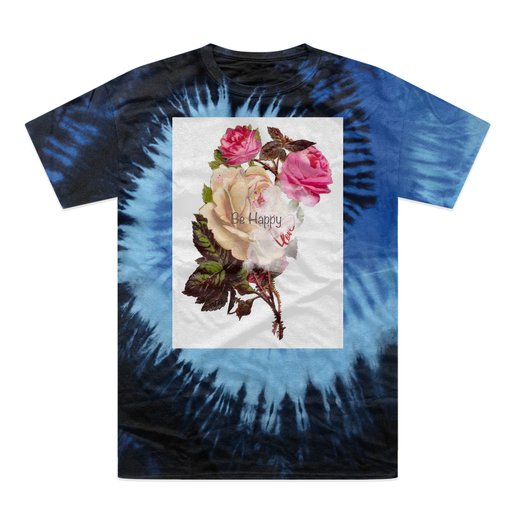 Rose Collection Tie-Dye T-Shirt - Freebohochic