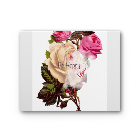 Rose Collection Premium Stretched Canvas - Freebohochic