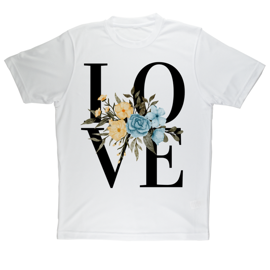 Love Collection Sublimation Performance Adult T-Shirt - Freebohochic
