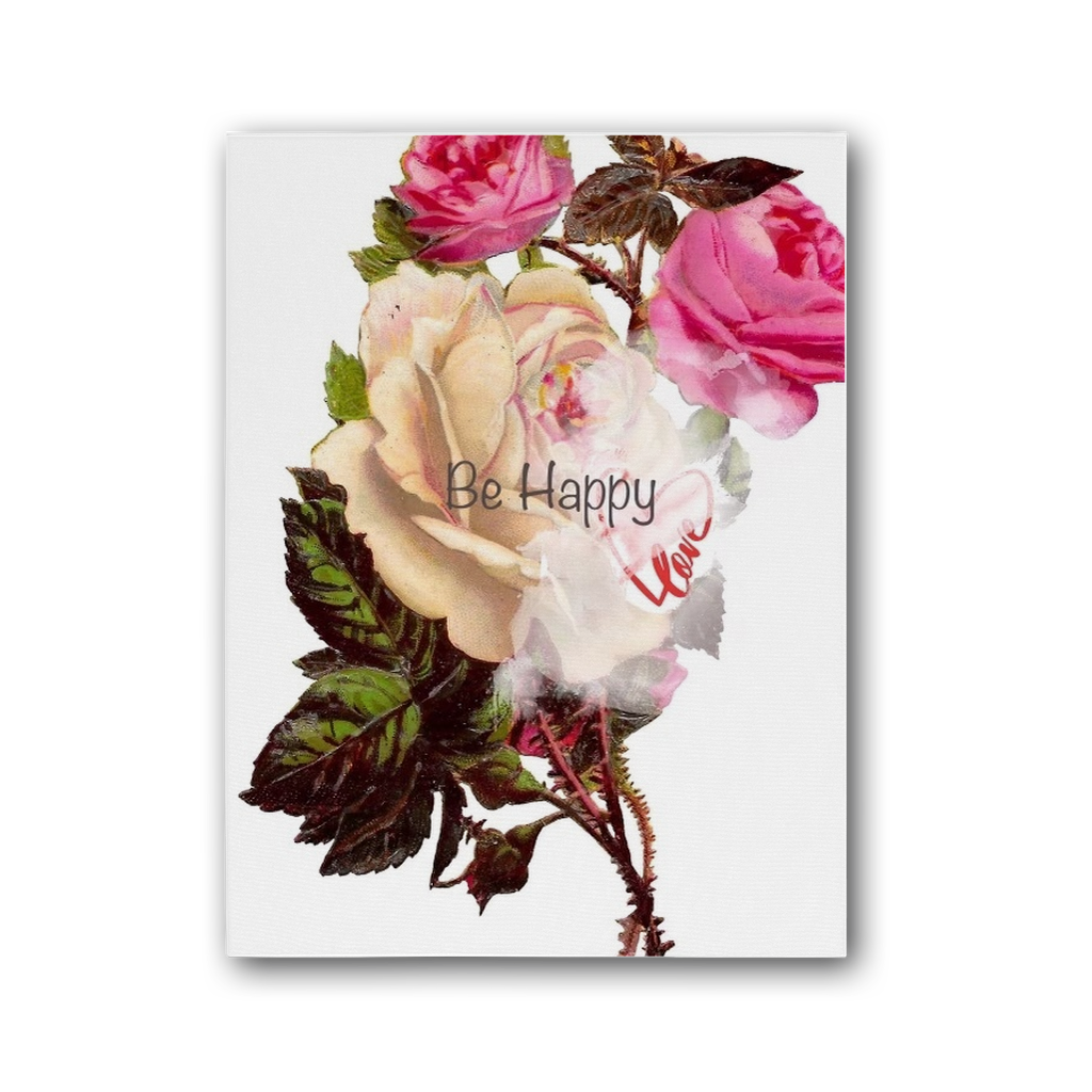 Rose Collection Premium Stretched Canvas - Freebohochic