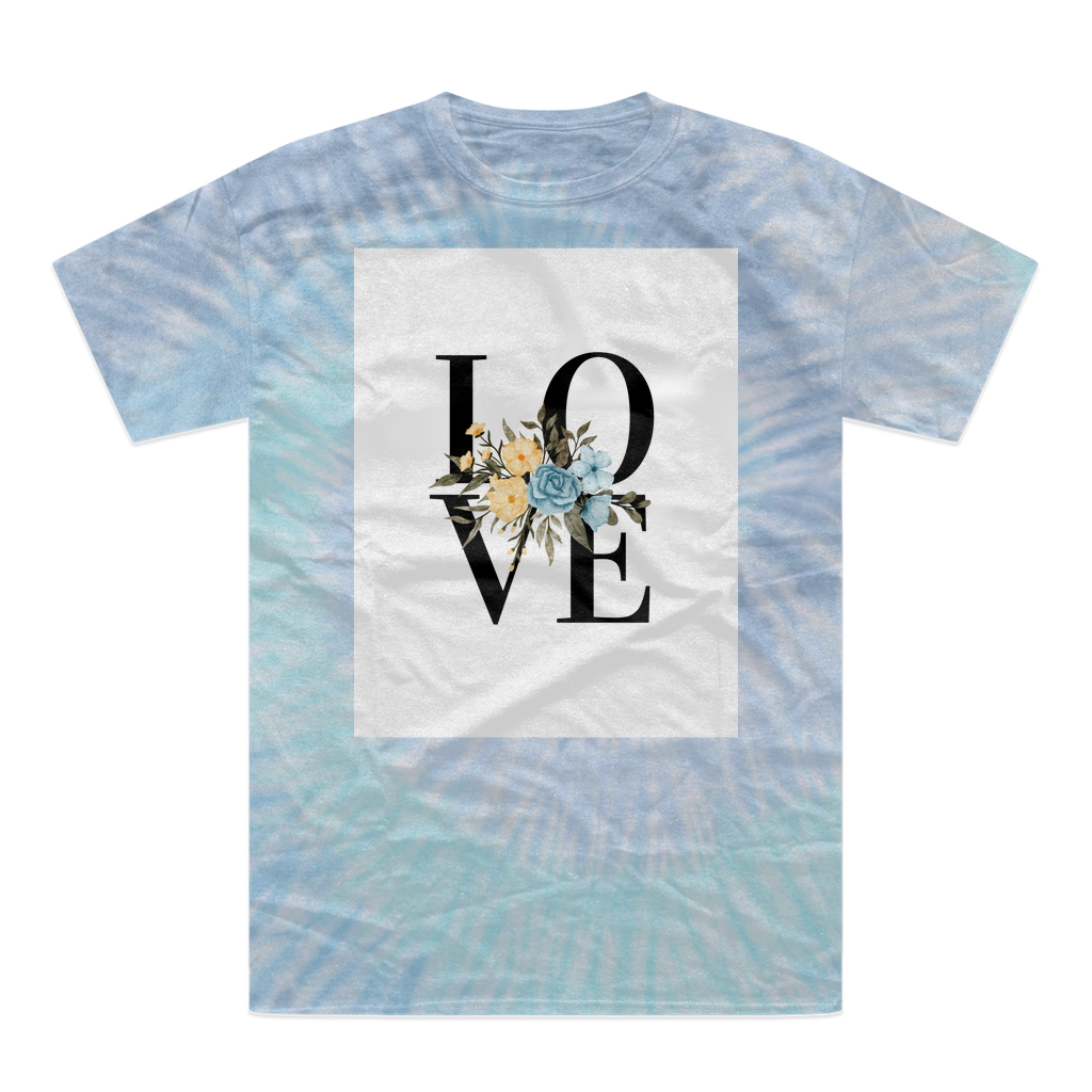 Love Collection Tie-Dye T-Shirt - Freebohochic