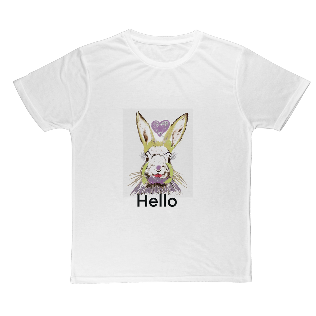 Bunny Hello Tshirt - Freebohochic