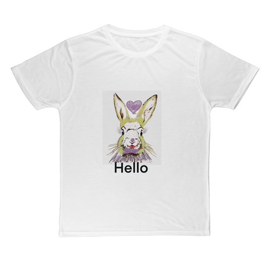 Bunny Hello Tshirt - Freebohochic