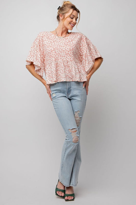 Strecth Wash Denim Pants - Freebohochic