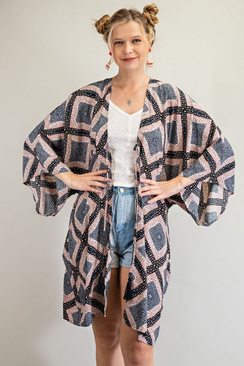 Kimono Summer Look - Freebohochic