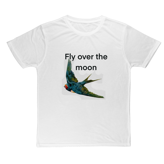 Swallow Bird Tshirt - Freebohochic