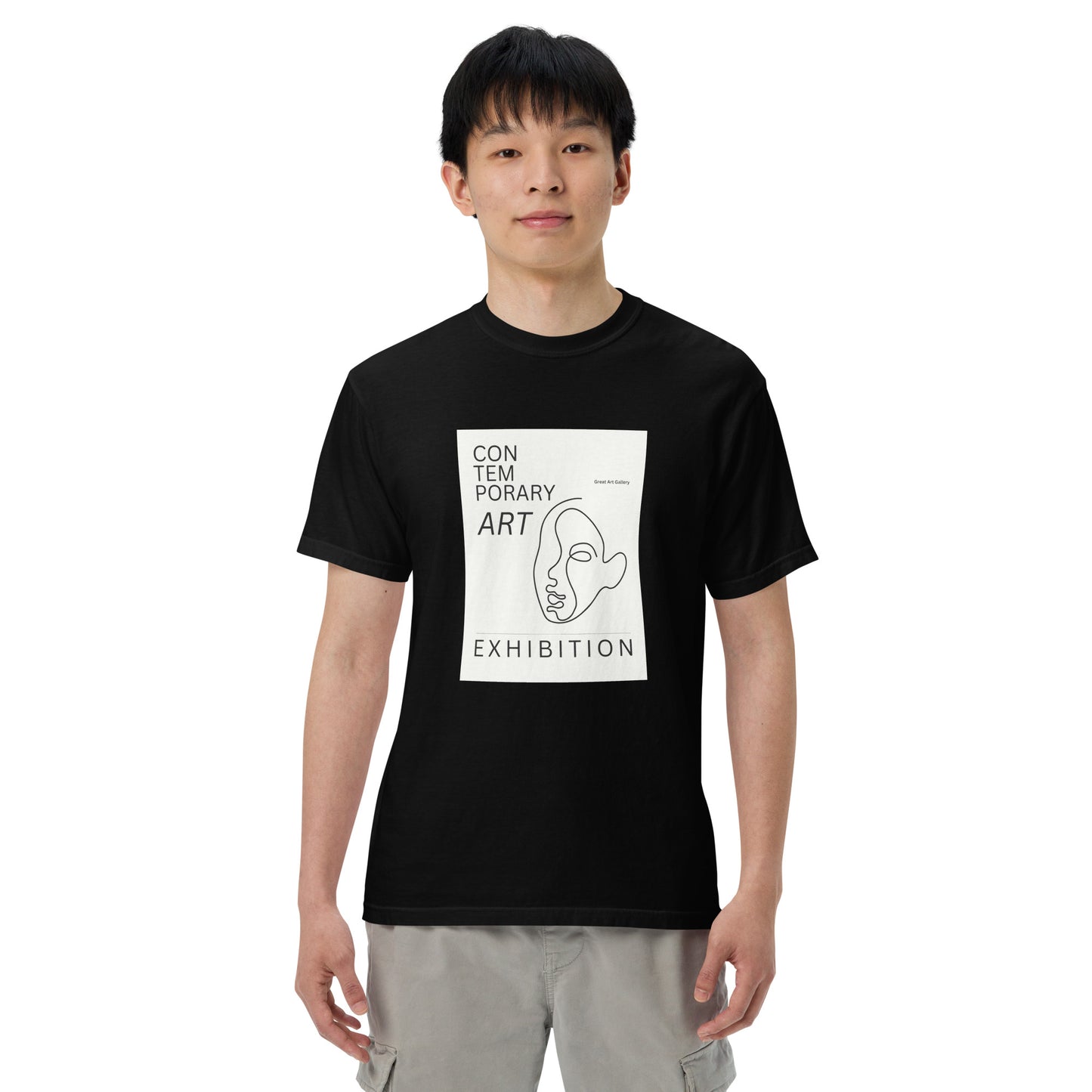 Unisex garment-dyed heavyweight t-shirt - Freebohochic