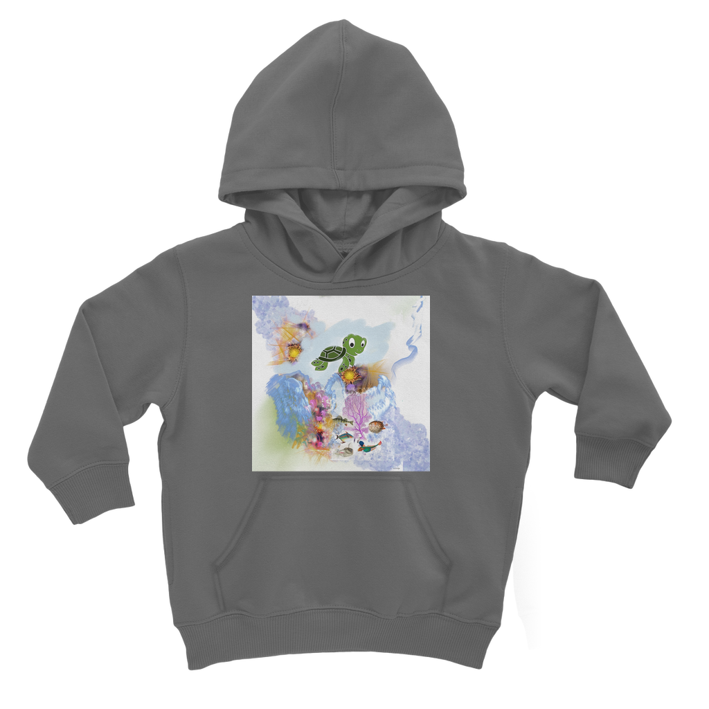 Under the Sea Classic Kids Hoodie - Freebohochic