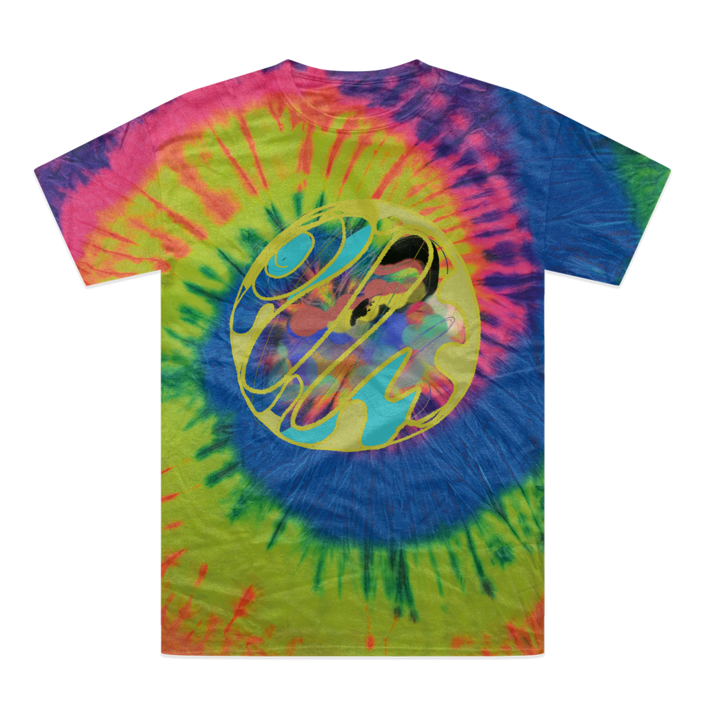 Boho in Circle Tie-Dye T-Shirt - Freebohochic