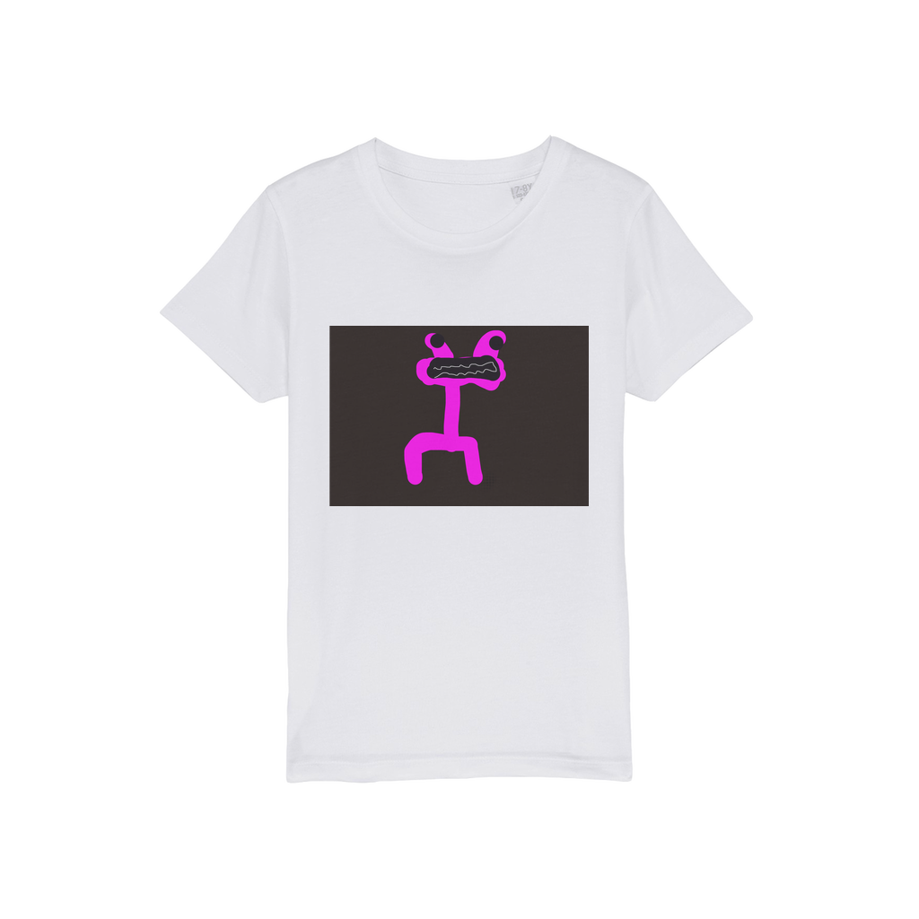 Pink Organic Jersey Kids T-Shirt - Freebohochic