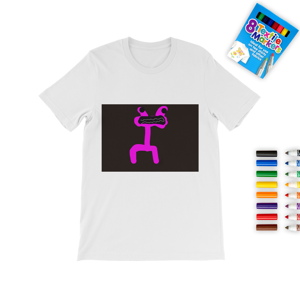 Pink Colouring T-Shirt - Freebohochic