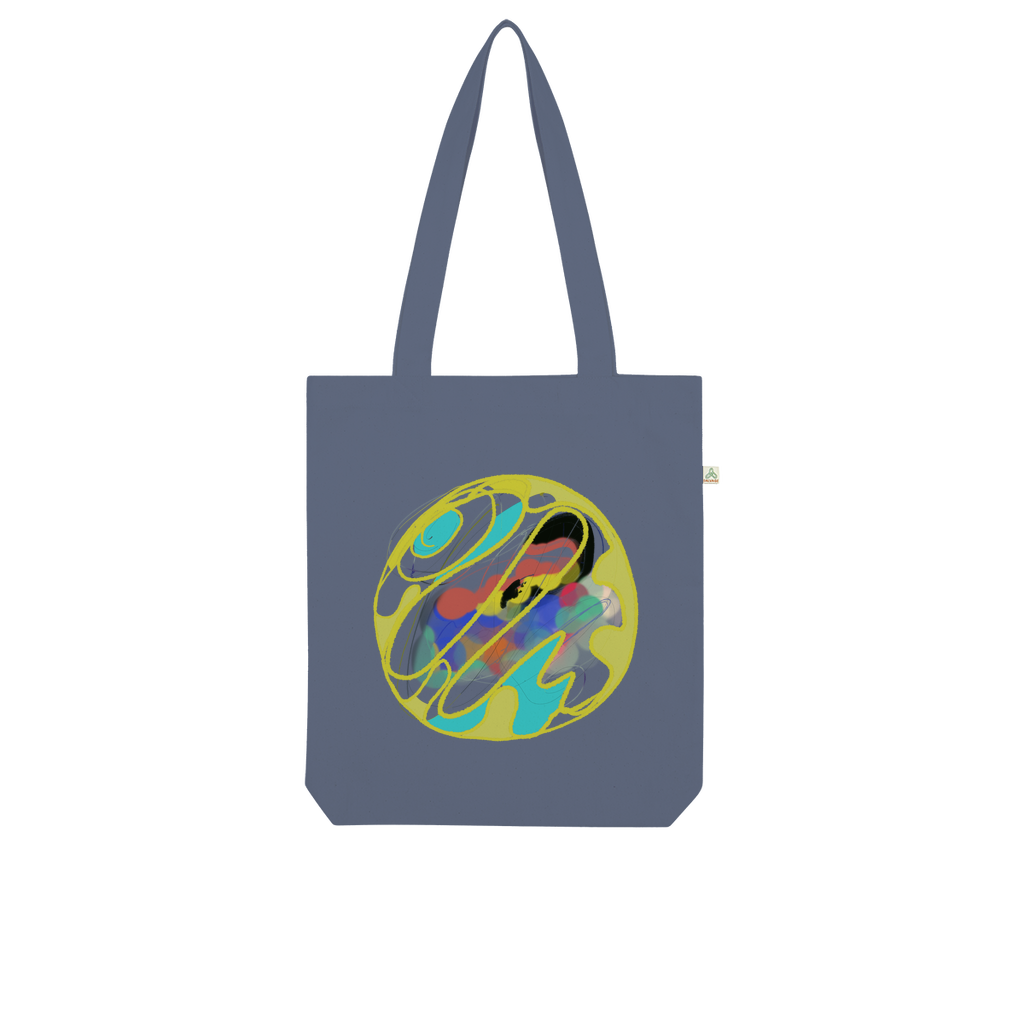 Boho in Circle Organic Tote Bag - Freebohochic