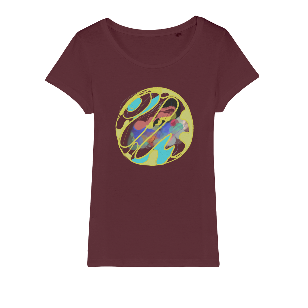 Boho in Circle Organic Jersey Womens T-Shirt - Freebohochic