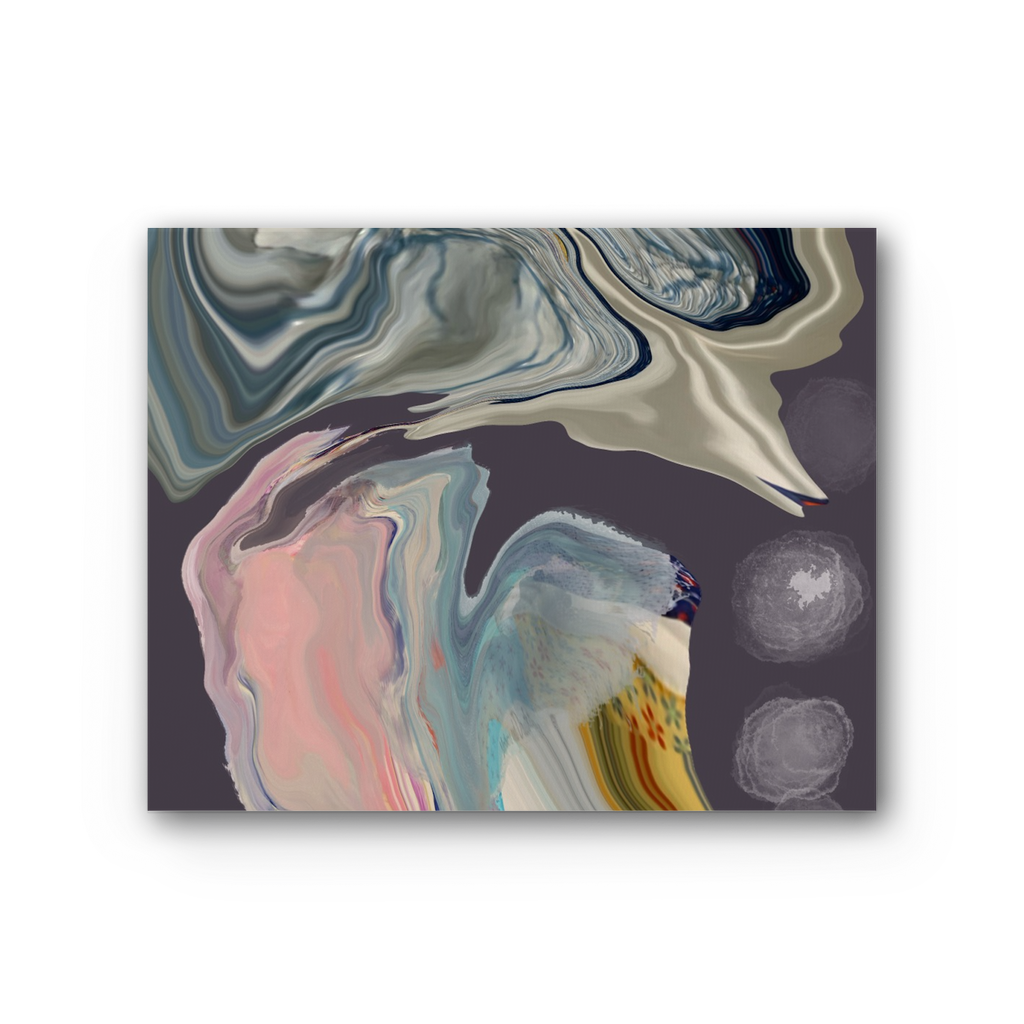 Blue Bird Premium Stretched Canvas - Freebohochic