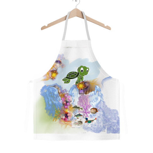 Under the Sea Classic Sublimation Adult Apron - Freebohochic