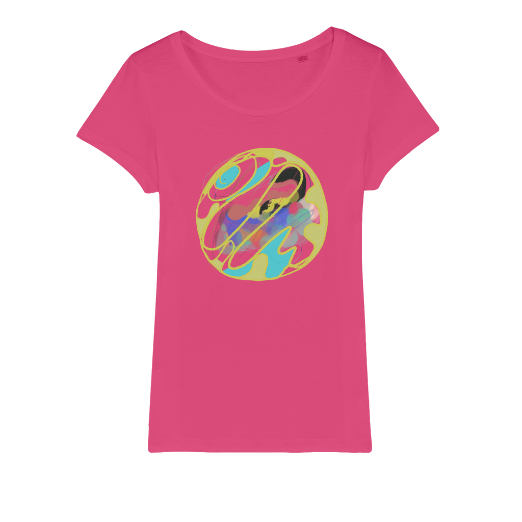 Boho in Circle Organic Jersey Womens T-Shirt - Freebohochic