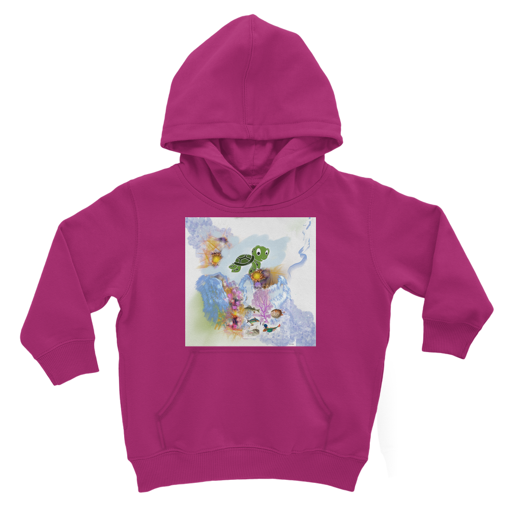 Under the Sea Classic Kids Hoodie - Freebohochic