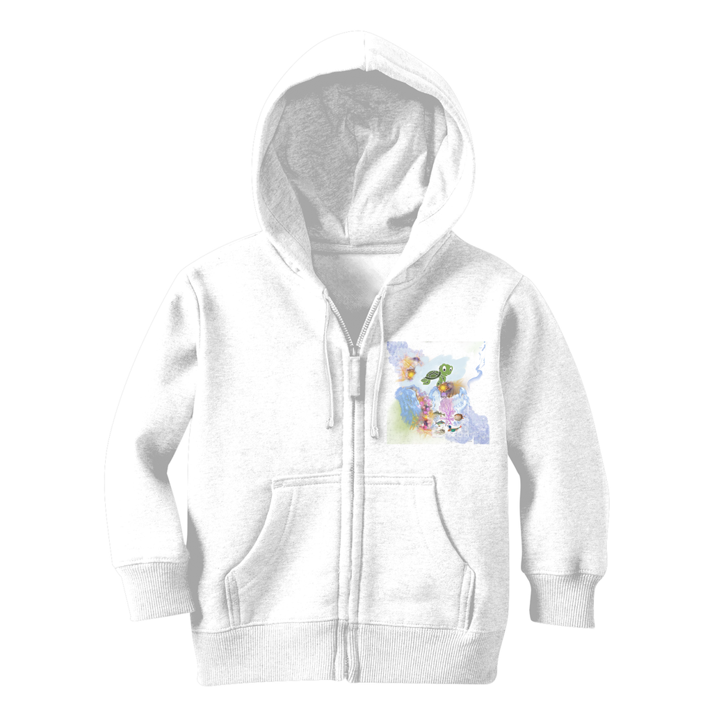 Under the Sea Classic Kids Zip Hoodie - Freebohochic
