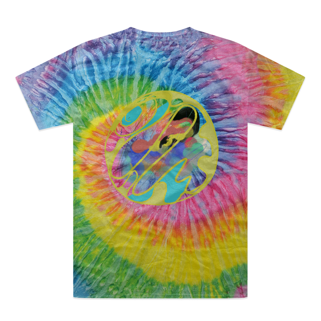 Boho in Circle Tie-Dye T-Shirt - Freebohochic