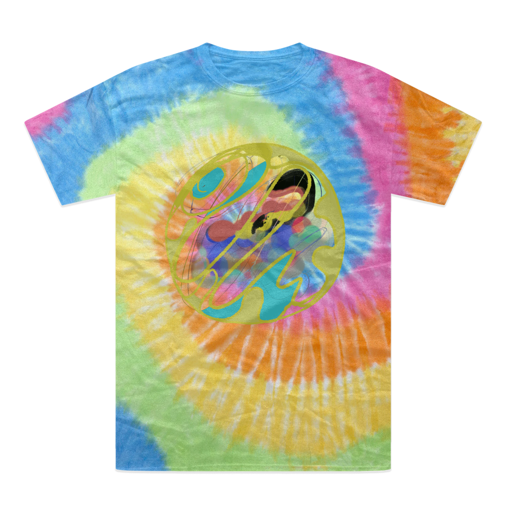 Boho in Circle Tie-Dye T-Shirt - Freebohochic