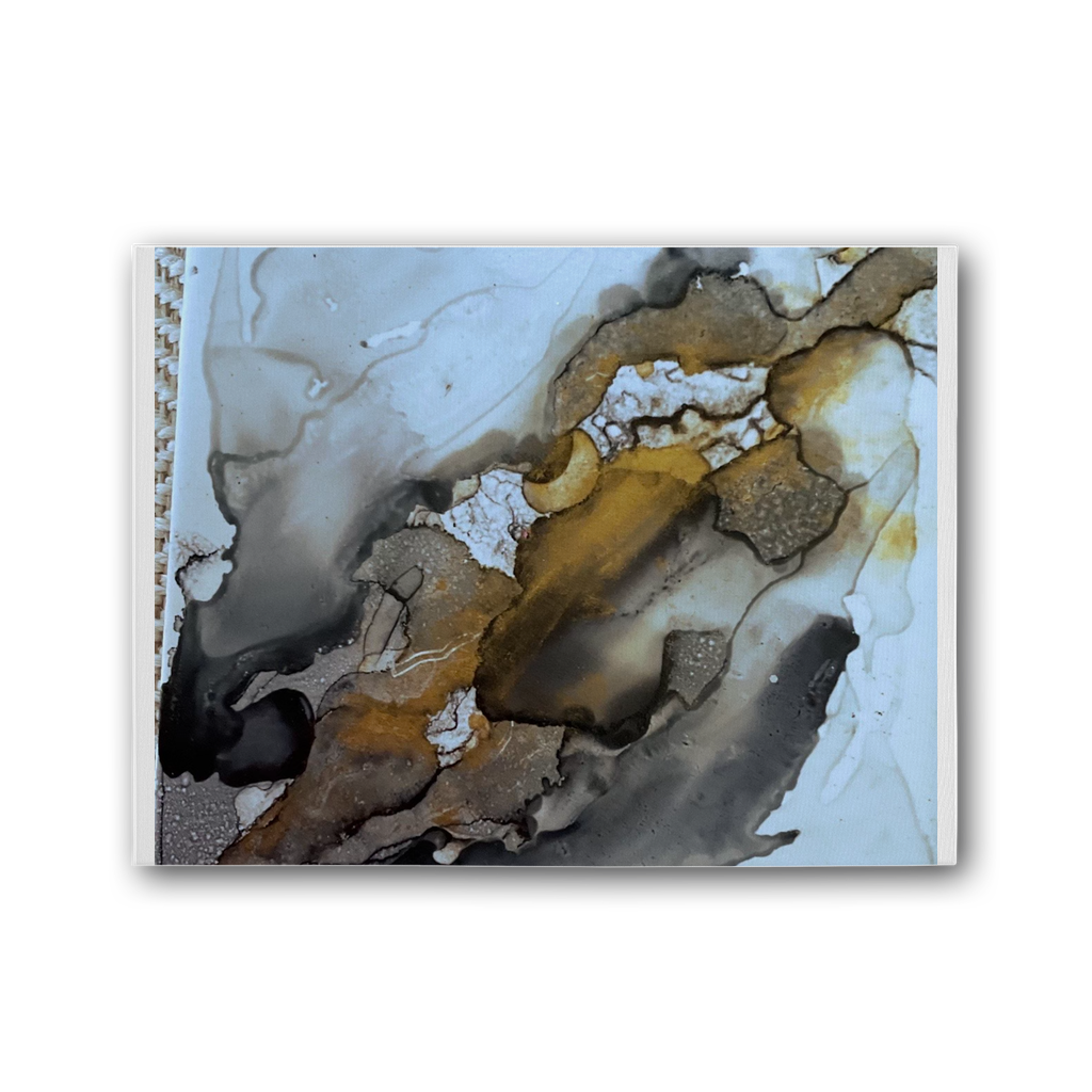 Lava Flow Premium Stretched Canvas - Freebohochic