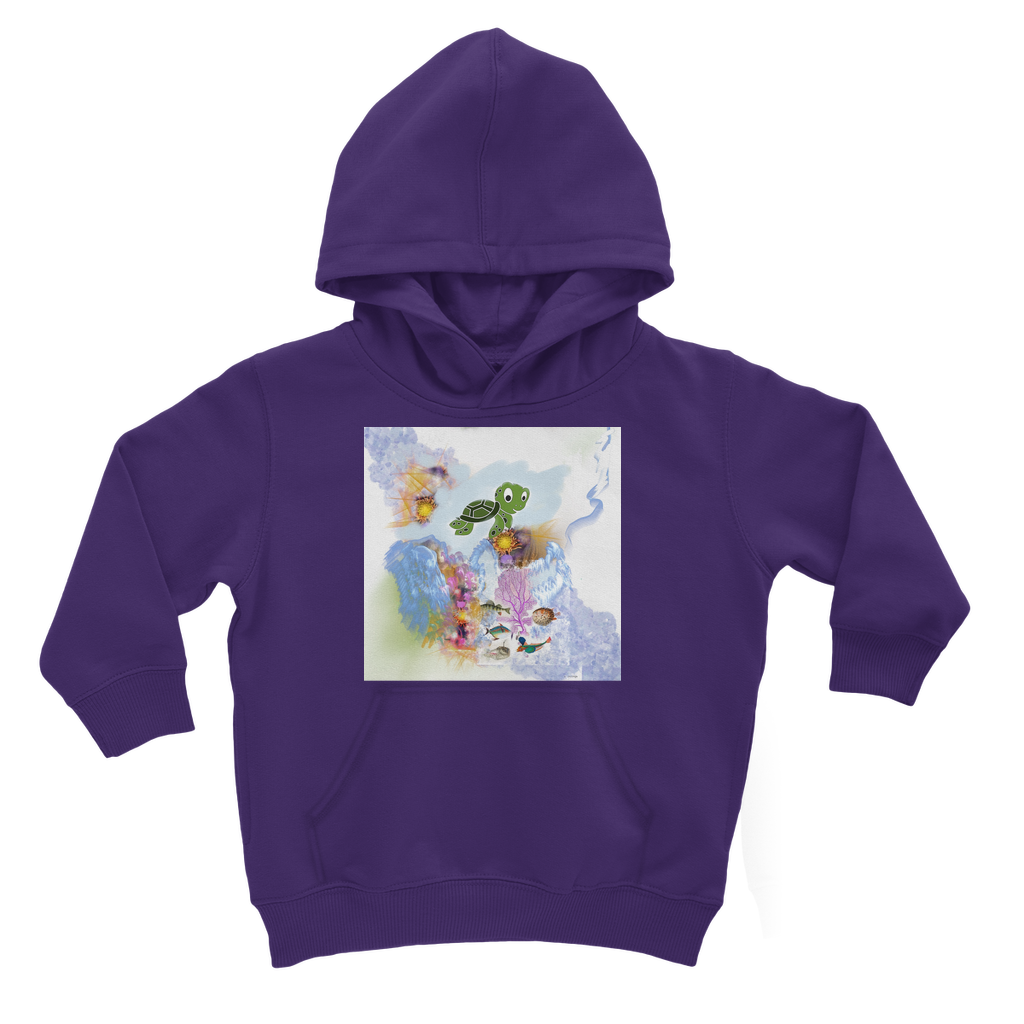 Under the Sea Classic Kids Hoodie - Freebohochic