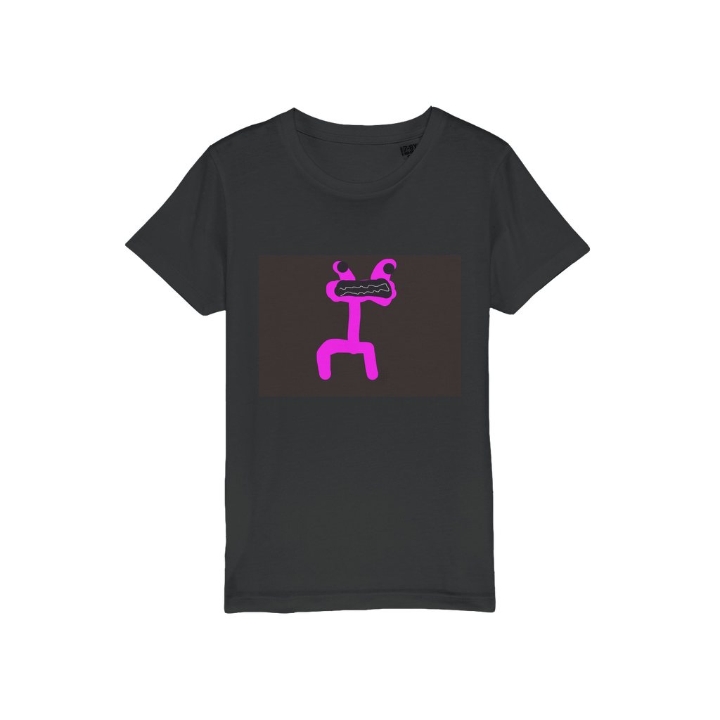 Pink Organic Jersey Kids T-Shirt - Freebohochic