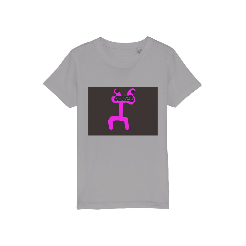 Pink Organic Jersey Kids T-Shirt - Freebohochic