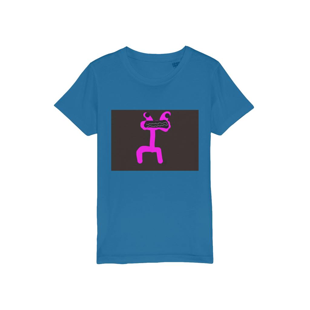 Pink Organic Jersey Kids T-Shirt - Freebohochic