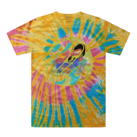 Boho in Circle Tie-Dye T-Shirt - Freebohochic