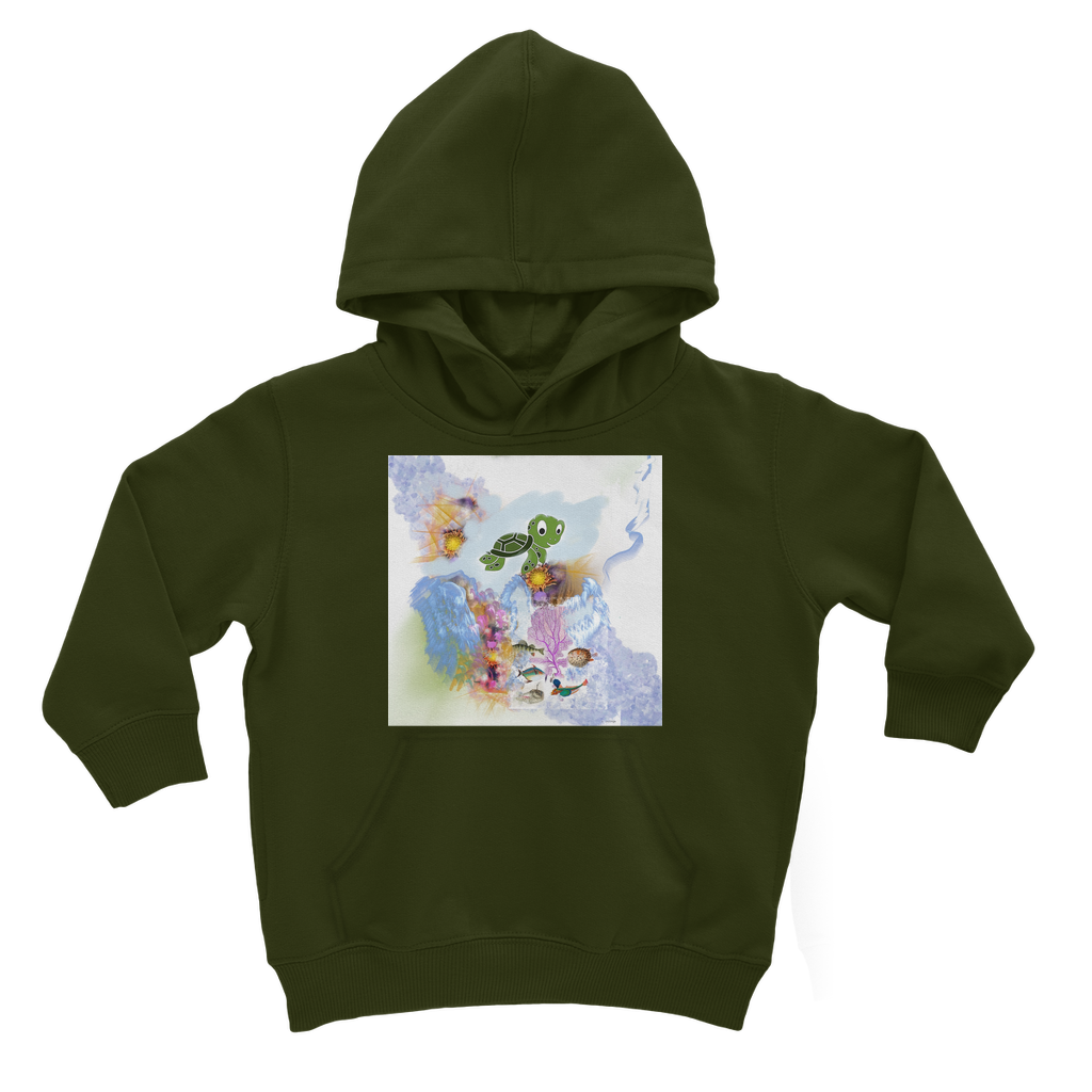 Under the Sea Classic Kids Hoodie - Freebohochic