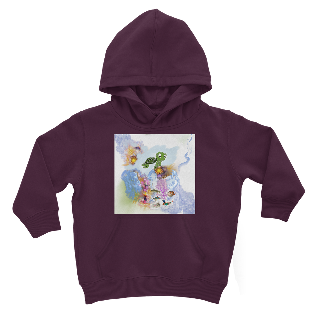 Under the Sea Classic Kids Hoodie - Freebohochic