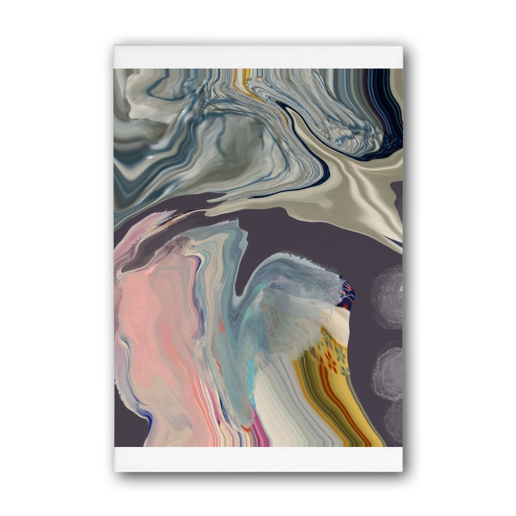 Blue Bird Premium Stretched Canvas - Freebohochic