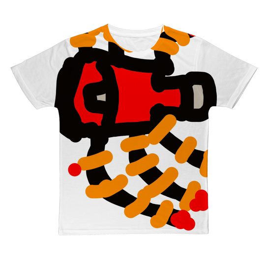 Spider Web Boro Design Men's Tshirt - Freebohochic