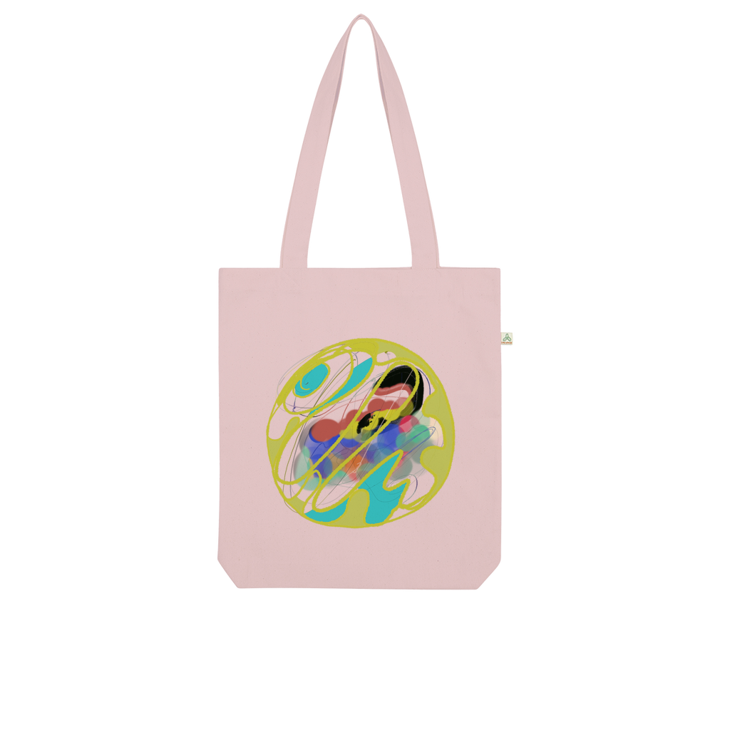 Boho in Circle Organic Tote Bag - Freebohochic